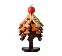 Dessous De Plat pour Arbre De Noël - Présentoir Pliable en Bois pour Dessou