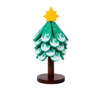 Dessous-de-plat pour plats chauds Sapin de Noël pliable en bois, déco | Protège-table de cuisine pour bols chauds et casseroles pour marmites bols ustensiles théière tasse assiette