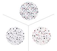 Table Passion - Dessous de plat Terrazzo 20 cm (1 modèle aléatoire)