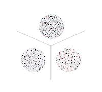 Table Passion - Dessous de plat Terrazzo 20 cm - Céramique Multicolore (1 modèle aléatoire)