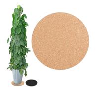 Dessous de pot de fleurs en + polypropylène rond antidérapant