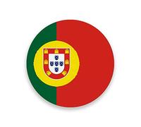 Dessous de verre absorbant motif drapeau du Portugal MONTOJ, Bois, 1, 1 piece set