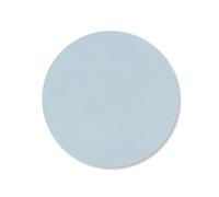 Dessous de verre CIRCLE NUPO 10 cm, légèrement nuageux, cuir, LIND DNA