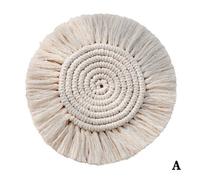 Dessous De Verre Tressé En Coton, Ffait À La Main, Coussin De Tasse En Macramé, Bohème, Antidérapant, Sous-Verre À Café, Isolation, Style Tapis Thermique, Tasse O2b8
