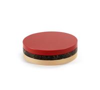 Dessous de Verre Valerie Object Three Circles Rouge/ Noir/ Rose