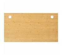 Dessus de bureau 100x60x4 cm bambou
