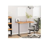 Dessus de bureau 80x60x2,5cm rectangulaire bois massif d acacia G