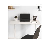 vidaXL Dessus de Bureau en Bois Blanc 80x40 cm