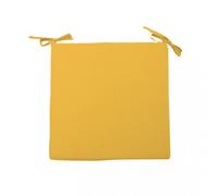 Dessus de chaise 40x40x3 cm ALIX jaune radieux, par Soleil d'ocre