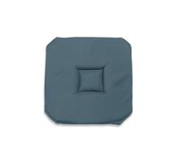 Dessus de chaise gobelin 40X40X3 cm ALIX bleu celadon, par Soleil d'ocre