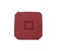 Dessus De Chaise Gobelin 40x40x3 Cm Alix Rouge, Par Soleil D'ocre