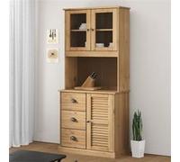 Dessus de commode VIGO 78x30x100 cm bois massif de pin Bois G