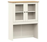 Dessus de commode VIGO blanc 78x30x100 cm bois massif de pin