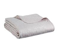Atmosphera - Dessus de lit et 2 taies Arabesque - Lin 260 x 240 cm - Beige