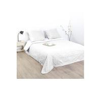 Atmosphera – Dessus de lit + 2 taies Arabesque Ivoire 260 x 240 cm