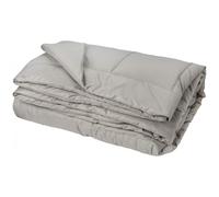 Dessus de lit polyester microfibre 160x240 cm LAZY beige galet 150 g/m2