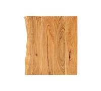 vidaXL Plateau de lavabo de salle de bain en bois massif d'acacia 58x52x3,8 cm