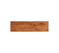 Dessus de table 100x20x3,8cm rectangulaire bois massif d'acacia, dessus de table en bois, dessus de table basse, dessus de table à manger 370949