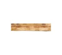 Vidaxl Dessus De Table 140x20x3,8cm Bord Vif Bois Massif Manguier Brut Multicolore