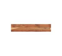 Dessus de table 160x20x3,8cm rectangulaire bois massif d'acacia, dessus de table en bois, dessus de table basse, dessus de table à manger
