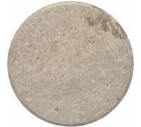 vidaXL Dessus de table Marbre Gris G Ø60 x 2,5 cm
