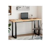 Dessus de table rectangulaire 140x50x4 cm bois massif d'acacia, dessus de table de rechange, dessus de table rectangulaire, dessus de table d'appoint