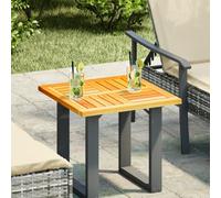 vidaXL Dessus de Table Ø50x2 cm Rond Bois Massif d'acacia