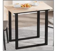 Dessus de table - V BESTLIFE - Rectangulaire - Bois de pin massif - 80x50 cm - Style campagne