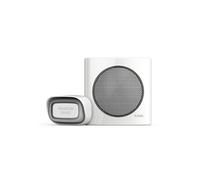 Extel - Carillon sans fil portée de 200m. 6 sonneries diBi Flash Soft coloris blanc - Extel - 081738