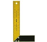 Metrica Équerre menuisier 29242 lames Jaune 250 mm