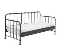 Lit Capitaine Enfant ""Bronxx"" 90x200cm Noir