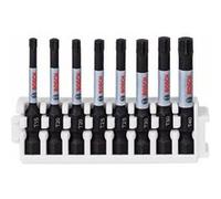 Déstock - Promotion - Bosch - Pack de 8 embouts de vissage Screwdriver Bit Impact Control 50 mm G