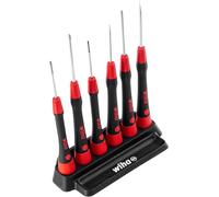 Wiha Wiha Set de tournevis de précision PicoFinish® fente, Phillips 6 pcs avec support Quantité:1