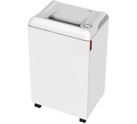 Ideal 2503 Destructeur de Documents, Niveau de sécurité P-2, Coupe Fibres 4 mm, capacité de 20 Feuilles, Corbeille de 75L, détruit Aussi Les Cartes de crédit, CDs/DVDs, Trombones et agrafes