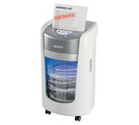 Leitz Destructeur de papier IQ OptiMax Home Office 225 Micro coupe P5 6 feuilles 15 L Blanc
