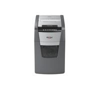 ACCO REXEL Destructeur Optimum AutoFeed+ 150X – coupe croisée P-4 – 150 feuilles 44 L – Noir