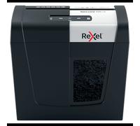 Destructeur de documents Rexel Secure MC3 coupe micro DIN P-5 (2x15 mm) 3 feuilles (80 g) technologie Whisper-Shred 55 dB corbeille 10 L noir/argent