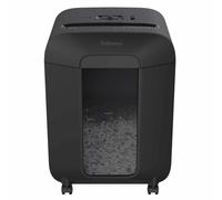 Fellowes Destructeur de documents Powershred LX85 - Coupe croisée P-4, 12 feuilles, 19L - Noir