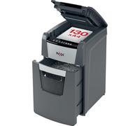 Destructeur de papier automatique Autofeed+, capacité de 130 feuilles, niveau de sécurité P-4, idéal pour la maison ou le bureau, avec bac de récupération escamotable