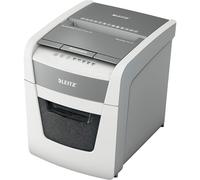Leitz Déchiqueteuse papier IQ Auto+ Small Office 50X – AutoFeed 50 f/6 f, coupe croisée P4, bac 20 L