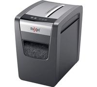 Destructeur de papier coupe croisée - 12 feuilles - Niveau de sécurité P-3 - Bac 23 L - Noir - Pour bureau et maison