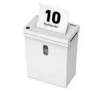 Destructeur de papier IDEAL Shredcat 8100 CC | Coupe croisée | Niveau de sécurité P-4 | 12 feuilles | 20 litres | Conforme RGPD