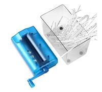 Destructeur de papier manuel - Mini broyeur portable pour documents A6, machine compacte de coupe en bandes, outil léger et sûr pour le bureau, l'école et la maison, idéal pour factures, reçus
