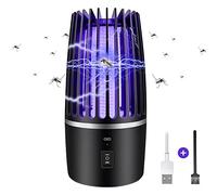 Destructeur d'insectes, 2 en 1, électrique, avec Lampe UV, pour Chambre à Coucher, Camping, Jardin, intérieur et extérieur