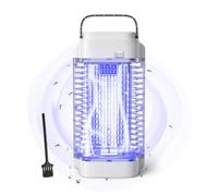 Destructeur d'insectes 4200 V 18 W UV - Destructeur de moustiques électrique pour l'intérieur et l'extérieur - Lampe anti-moustiques étanche pour lutter contre les insectes volants