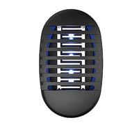 Destructeur d'insectes électrique, Tueur de moustiques avec lumière UV, Puissant Anti-moustiques électrique avec Brosse de Nettoyage, Plug in Anti-parasites pour Maison, Chambre, Cuisine, Bureau