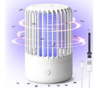 Destructeur d'insectes - Piège à moustiques électrique - Lampe Anti-moustiques - Lumière UV - Puissant USB - pour l'intérieur et l'extérieur