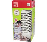 Destructeur d'insectes UV 3 W Swissinno 1 254 001 (Ø x H) 100 mm x 225 mm blanc