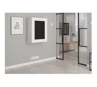 BIM Furniture Détails sur Le Bureau Pliable Tilt - À Suspendre - Table Murale Pliante - pour Bureau - Blanc Mat/Blanc