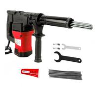 Détartreur à aiguille électrique, 1100 W avec poignée pistolet 4500 bpm pour usage industriel, idéal pour enlever la peinture, les scories de soudure et la rouille